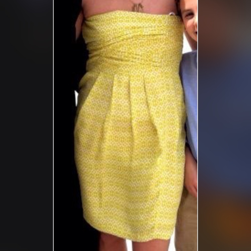 Tory Burch Strapless  Dress